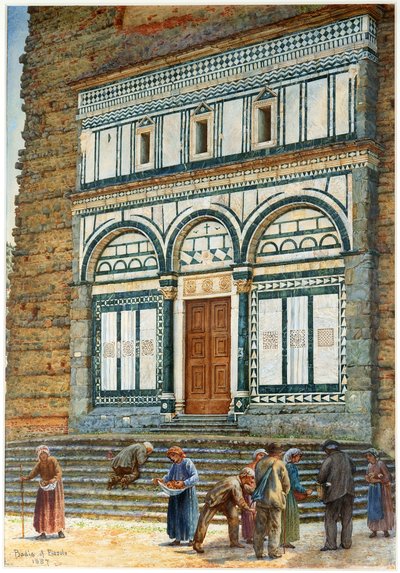 La Badia di Fiesole, Firenze, Italia da Matthew Thomas Rooke