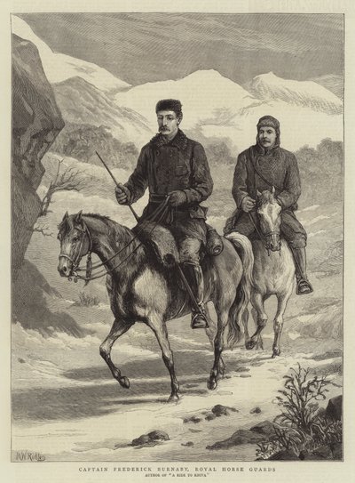 Capitano Frederick Burnaby, Royal Horse Guards da Matthew White Ridley