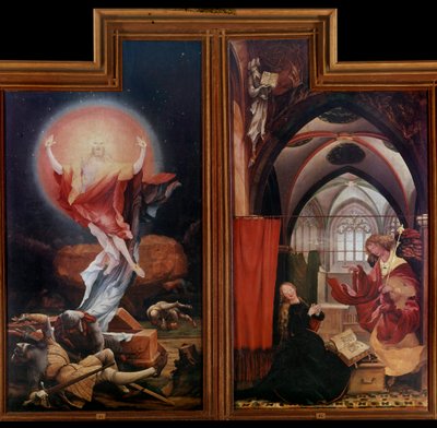 Altare di Issenheim: "La Resurrezione" "L