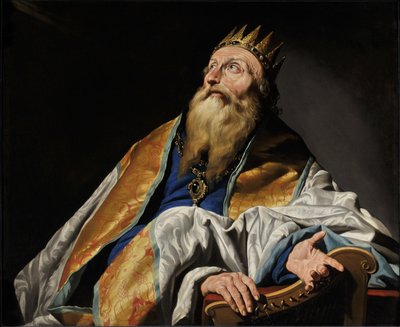 Il re Davide da Matthias (c.1600 p.1650) Stomer