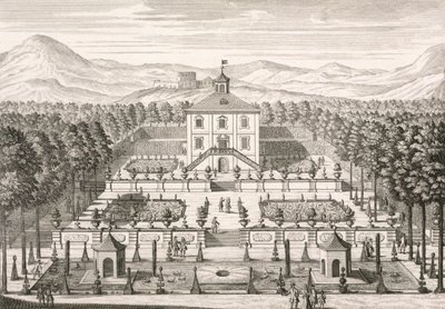 Casa e giardino, 1715 da Matthias Diesel