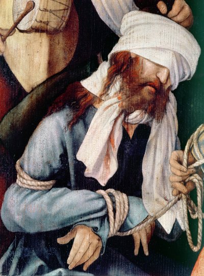 La derisione di Cristo (dettaglio) da Matthias Grünewald