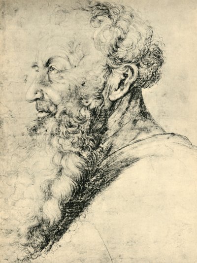Ritratto di Guido Guersi da Matthias Gruenewald