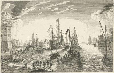 Sbarco dei soldati da Matthieu van Plattenberg