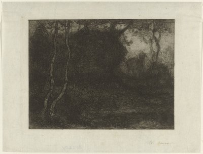 Bosco con capretto da Matthijs Maris