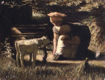 Conoscersi (Il piccolo capretto) da Matthijs Maris