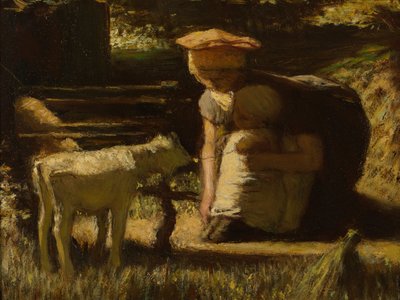 Conoscersi La piccola capra, ca 1865 da Matthijs Maris