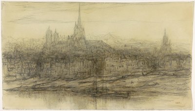Veduta di Rouen da Matthijs Maris