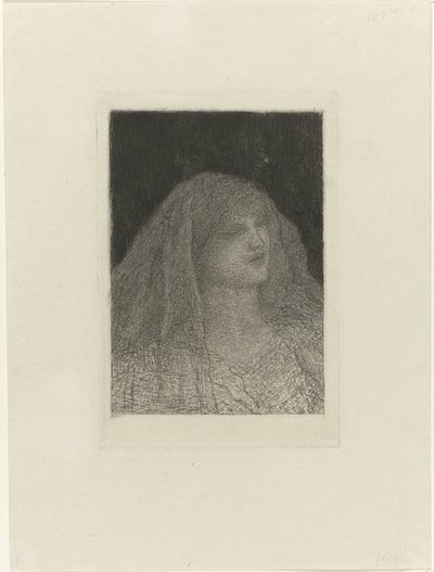 Donna con velo da Matthijs Maris