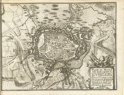 Assedio di Mons, 1709 da Matthijs Pool (possibly)