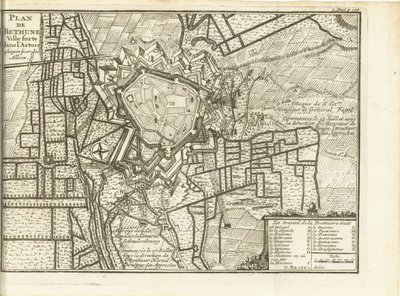 Assedio di Béthune, 1710 da Matthijs Pool (possibly)