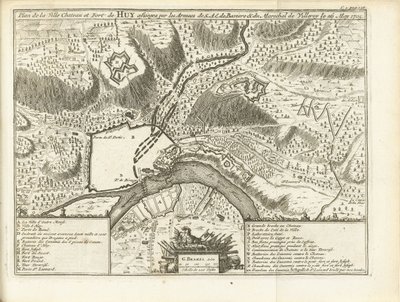 Assedio di Huy, 1705 da Matthijs Pool (possibly)