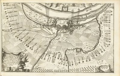 Assedio di Keizersweerd, 1702 da Matthijs Pool (possibly)