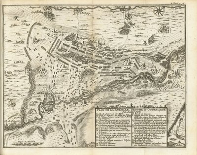 Battaglia di Oudenaarde, 1708 da Matthijs Pool (possibly)