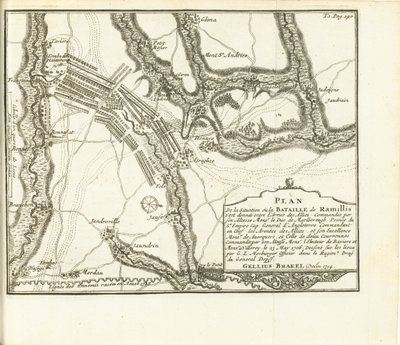 Battaglia di Ramillies, 1706 da Matthijs Pool (possibly)
