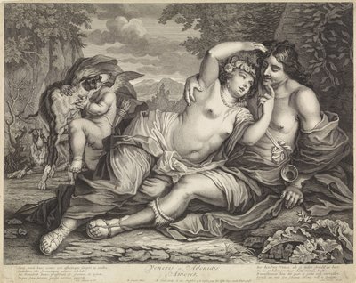 Venere e Adone da Matthijs Pool