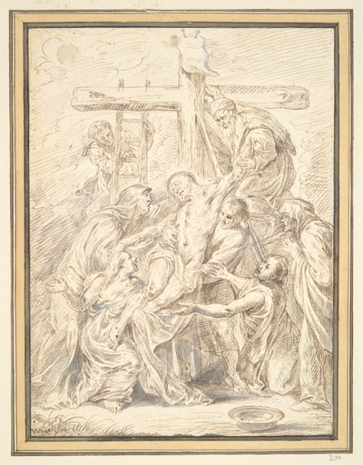Deposizione dalla Croce da Matthys van den Bergh