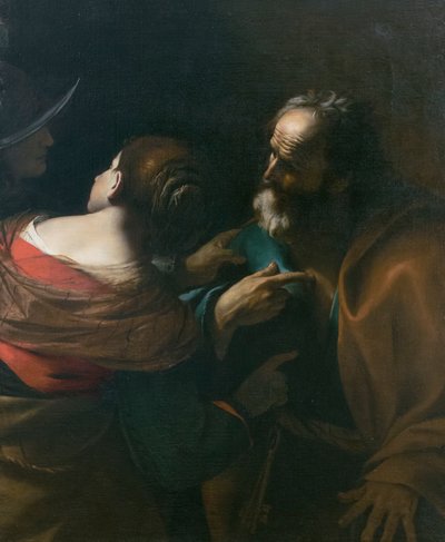 Il rinnegamento di San Pietro da Mattia (1613 99) Preti