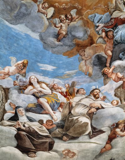 Paradiso (dettaglio) da Mattia (1613 99) Preti