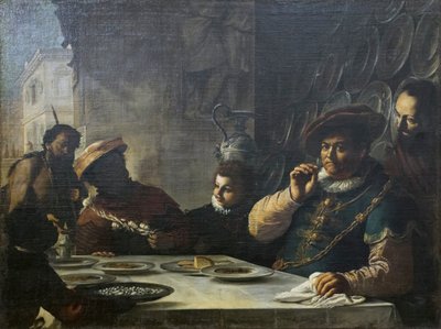 La festa del ricco da Mattia (1613 99) Preti