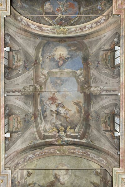 Soffitto della navata da Mattia Bortoloni