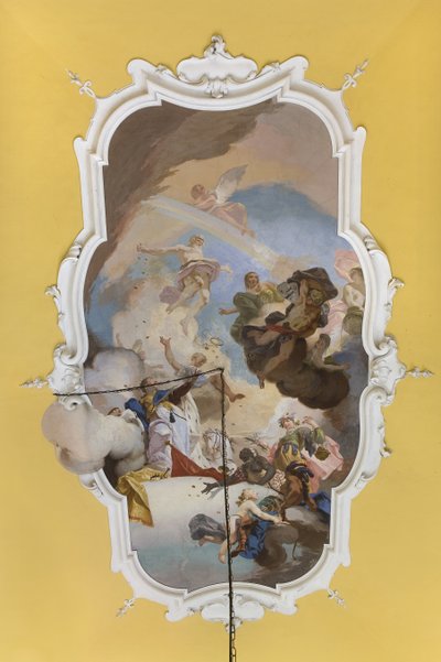 Giove e i quattro continenti da Mattia Bortoloni