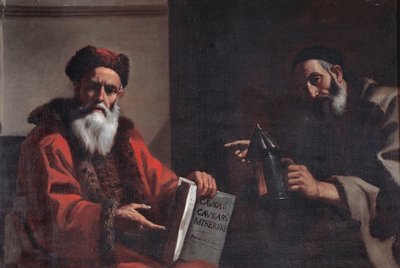 Diogene e Platone da Mattia Preti