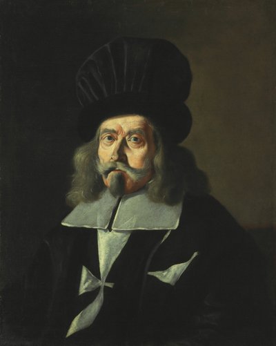 Ritratto di un Gran Maestro dei Cavalieri di Malta, Martin de Redin, c. 1660 da Mattia Preti