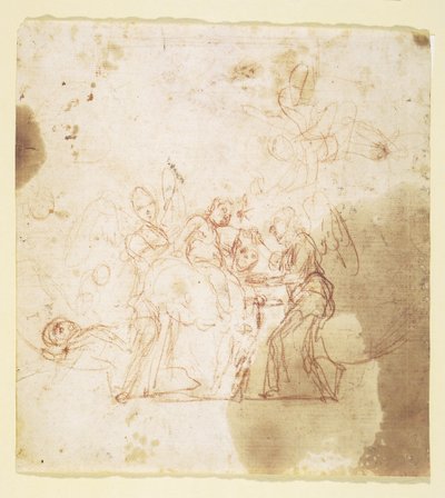 San Giovanni Battista bambino assistito dagli angeli (?) da Mattia Preti
