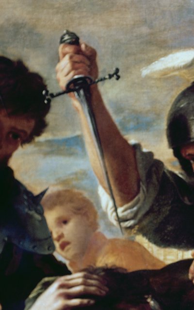 Il banchetto di Assalonne (dettaglio) da Mattia Preti