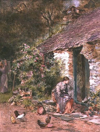 Un momento di riposo nel giorno del bucato da Maud Naftel