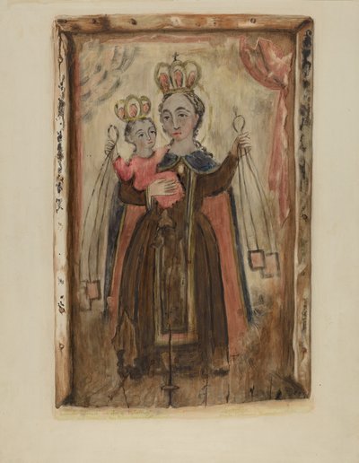 Retablo (Nostra Signora del Carmelo) da Maude Valle