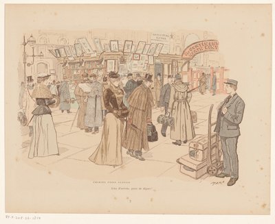 Stazione di Charing Cross da Mauge