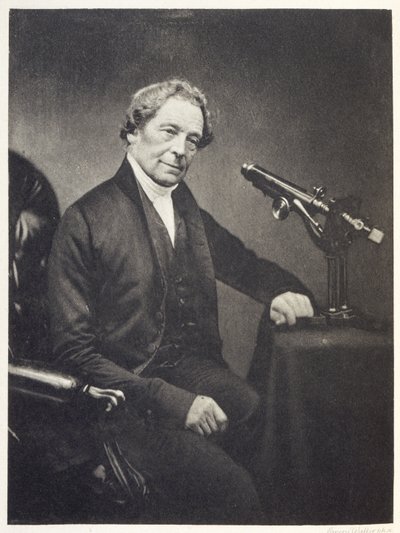 Joseph Jackson Lister, mercante di vini inglese e microscopista dilettante, 1830s da Maull and Co