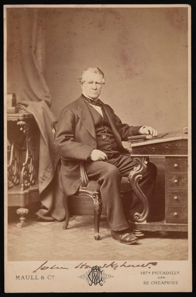 Ritratto di John Hawkshaw 1811-1891, Prima del 1876 da Maull and Co