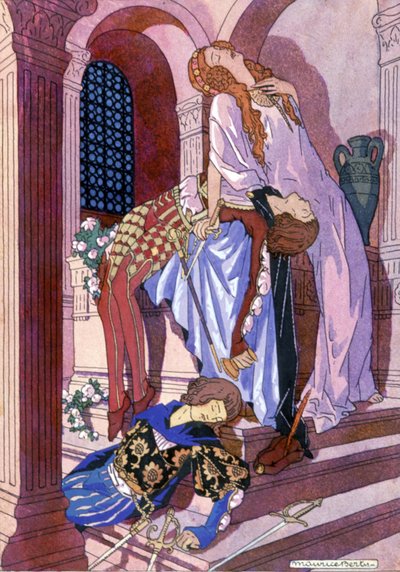 La morte di Romeo e Giulietta, c. 1930 da Maurice Berty