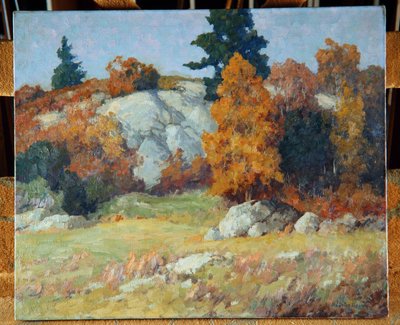 Scogliera in autunno, c.1929 da Maurice Braun