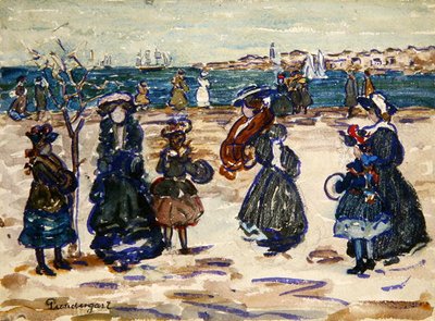 Attraverso il porto, Salem da Maurice Brazil Prendergast