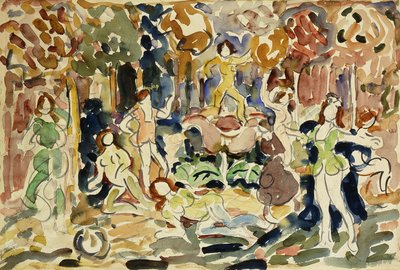 Figure Danzanti, c.1910-13 da Maurice Brazil Prendergast