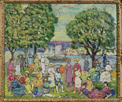 Porto di Gloucester da Maurice Brazil Prendergast