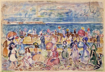 Vacanza nel New England, ca. 1910-1911 da Maurice Brazil Prendergast