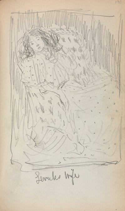 Taccuino italiano: Moglie di Levuk pagina 170 da Maurice Brazil Prendergast
