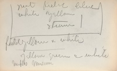 Taccuino italiano: Note pagina 45 da Maurice Brazil Prendergast