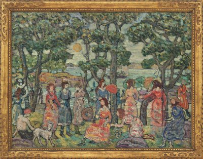 Paesaggio con figure, 1921 da Maurice Brazil Prendergast