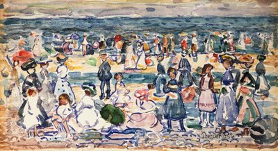 Bassa Marea, Spiaggia di Revere da Maurice Brazil Prendergast