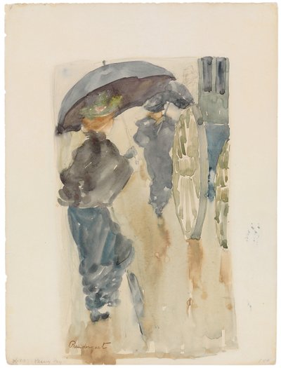 Giorno di Pioggia, c.1893-94 da Maurice Brazil Prendergast