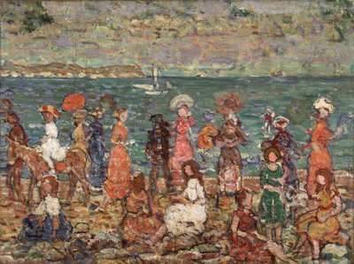 Spiaggia da Maurice Brazil Prendergast