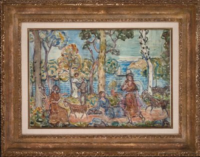 Riva del mare da Maurice Brazil Prendergast