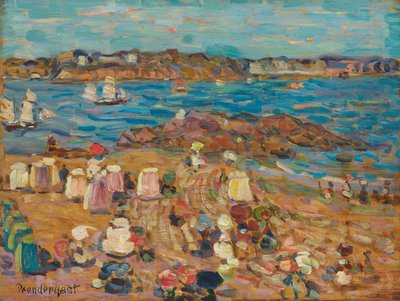 Studio di Malo: Il bordo del mare da Maurice Brazil Prendergast