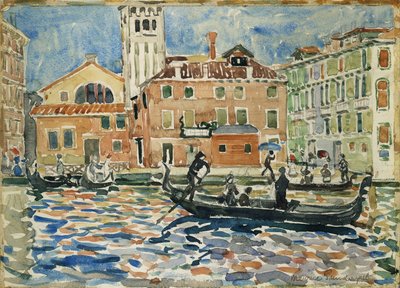 Venezia, c.1909 da Maurice Brazil Prendergast